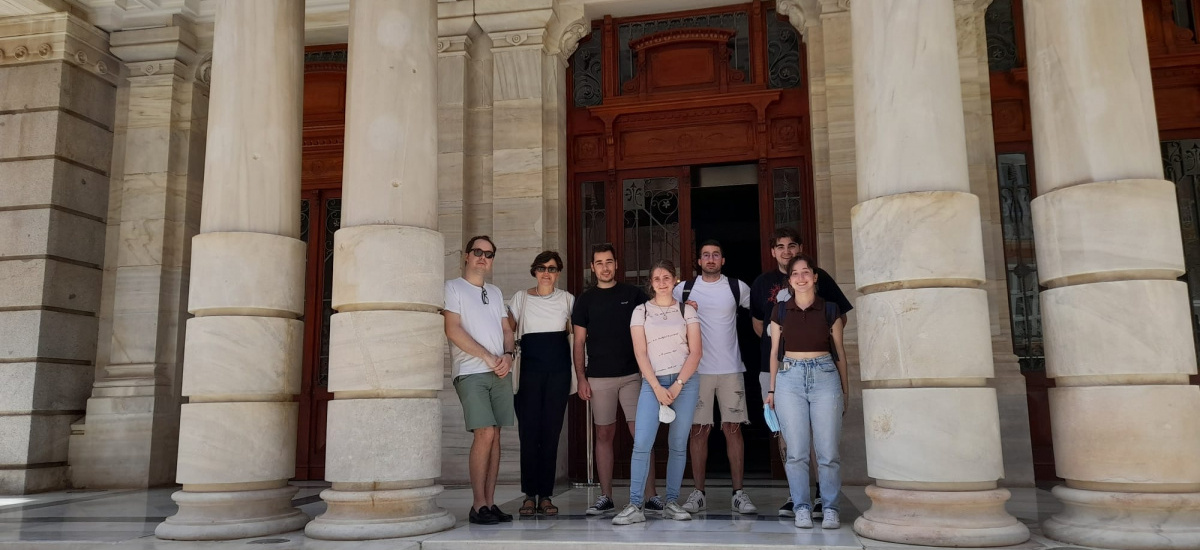 Estudiantes de Turismo explican monumentos de Cartagena en francés y alemán